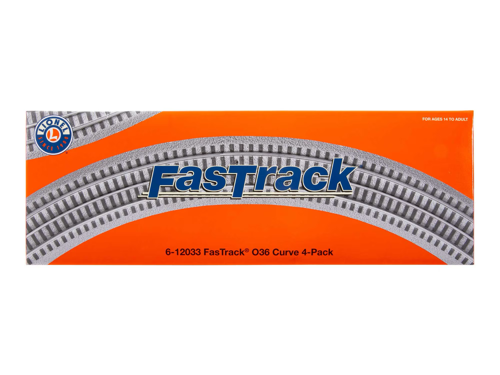 Lionel Fastrack 0-36 Curve 4 Pack 6-12033