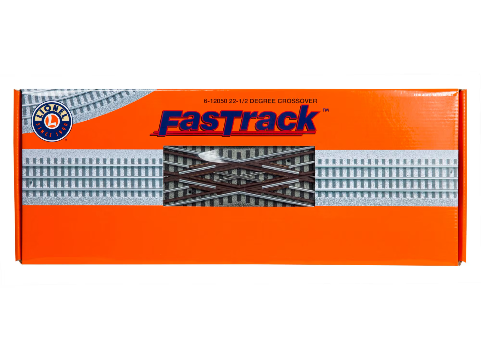 Lionel Fastrack 22 1/2 Degree Crossover 6-12050